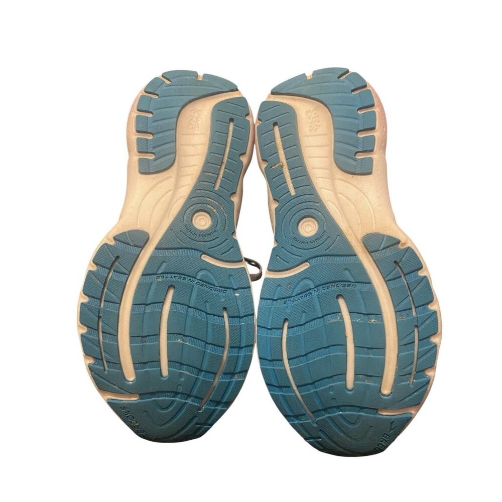 Brooks Glycerin 20 Shoes Size 8.5 Blue/Lilac Athleisure Run Women's Academia‎ - Picture 7 of 9